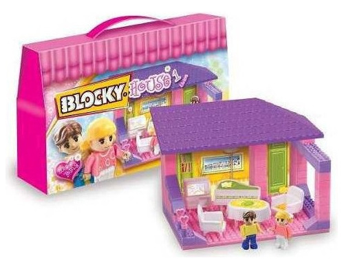 Blocky House Living Ladrillisto Para Armar 