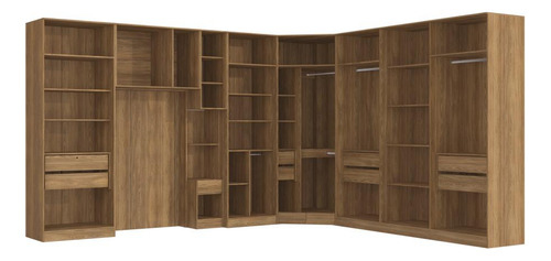 Quarto Modular Kappesberg Adapt Azul 8 Pç 397cm X 341cm