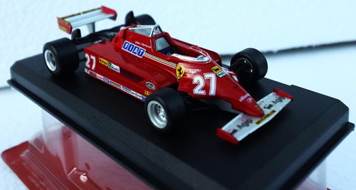 Ferrari 126 Ck-f1 1981-gilles Villeneuve-1/43-nuevo-#27