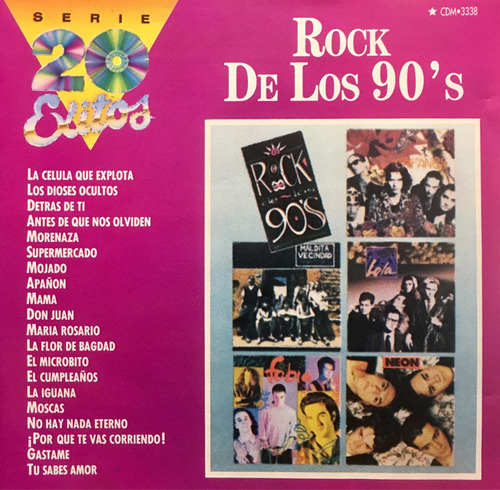 Cd Rock Delos 90s Caifanes Maldita Vecindad Fobia Neon Amant