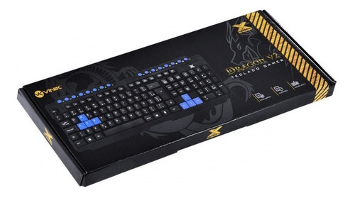 Imagem 2 de 4 de Teclado Usb Gamer Vx Gaming Dragon V2