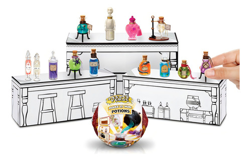 Miniverse Make It Mini Harry Potter 1 Esfera E 2 Poções