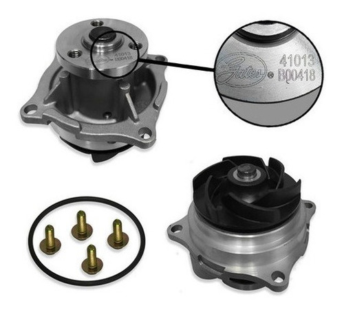 Bomba De Agua Ford Focus Motor 2.0 Zetec Dohc 2001 Gates