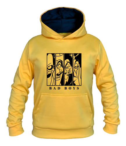 Buzo Hoodie Infantil Bad Boys Disney