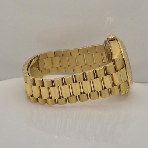 Rolex Day-date Presidente Yellow Gold 36mm Completo Dourado Dourado Branco (Usado)