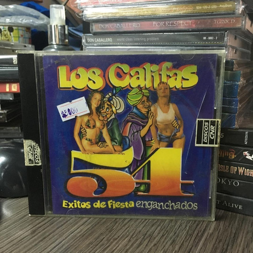Los Califas - 54 Éxitos De Fiesta Enganchados (1997)