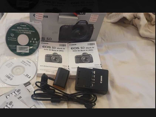 Canon Eos 5d Mark Iv Sólo Cuerpo 4k 30mp Comonueva Remató