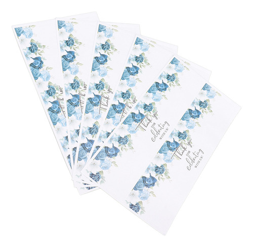 Etiquetas Para Botellas De Agua, 25 Unidades, Papel Impermea