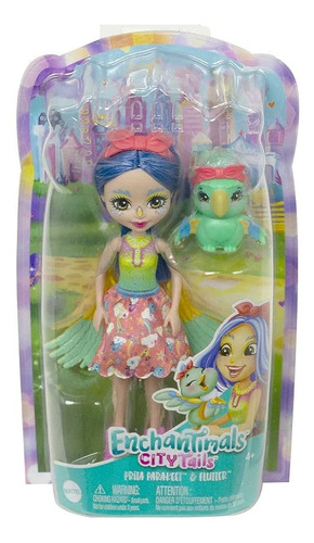 Enchantimals City Tails - Prita Parakert & Flutter - Mattel 