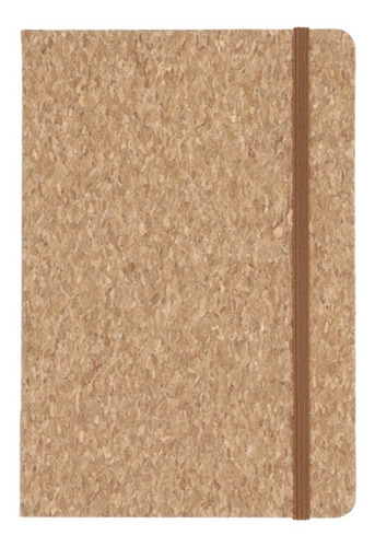 Libreta De Corcho Con Banda Elástica Y 76 Hojas Rayadas