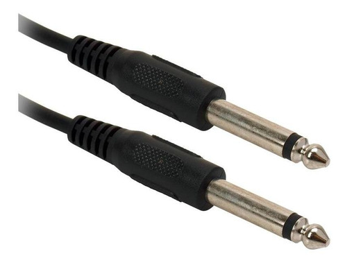 Cable Plug A Plug 6.3 Mm De 3.6mts Para Audio 255-512