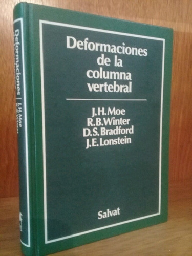 Deformaciones De La Columna Vertebral - Moe (1982, Salvat)