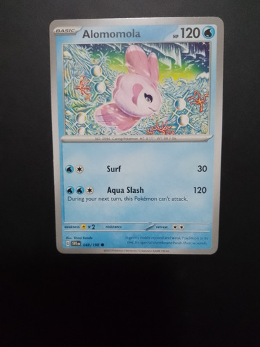 Carta Pokémon Alomomola 048/198 Scarlet Violet Sv1en 