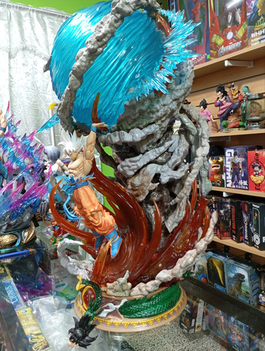 Figura Anime Goku Genkidama Cabe Inter Super Dragón Ball56cm