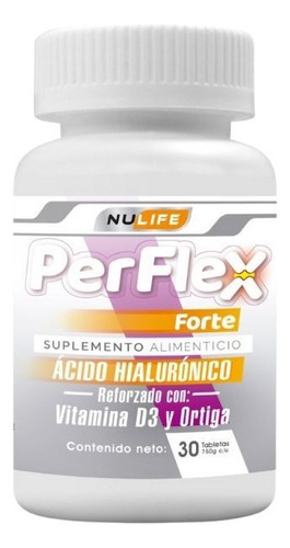 1  Acido Hialuronico Perflex Formula Reforzada 30 Tabletas 