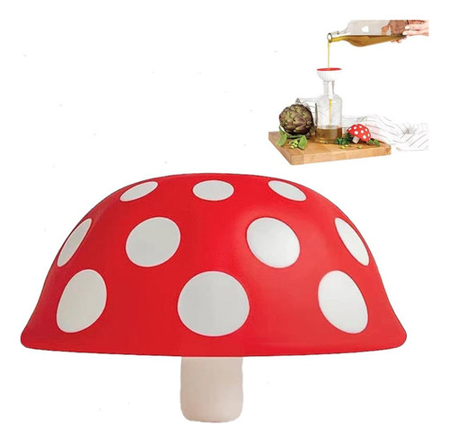 Bb 1 Embudo De Hongos, Mini Embudo De Silicona Plegable Para