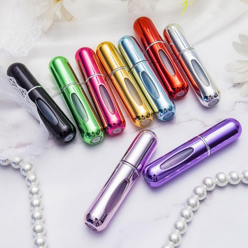 Pack 3 Unid- Perfumero Mini Portátil Recargable 5 Ml