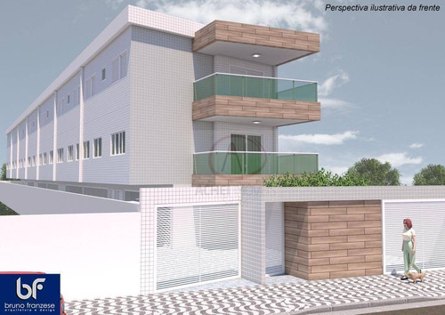 Casa Com 3 Dormitórios, 1 Suíte E 2 Vagas Fechadas À Venda, 135 M² Por R$ 620.000 - Campo Grande - Santos/sp - Ca1821