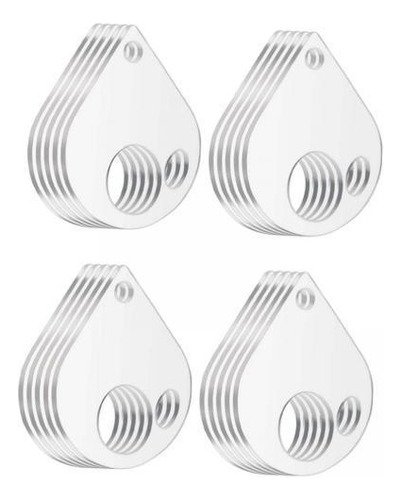 3 X 20x Gotas De Hilo Transparente Para Bobinas De Hilo