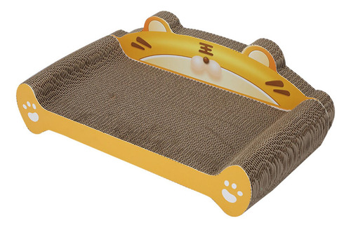 Rascadores Para Gatos, Cama Rascadora De Cartón 50x28x17cm