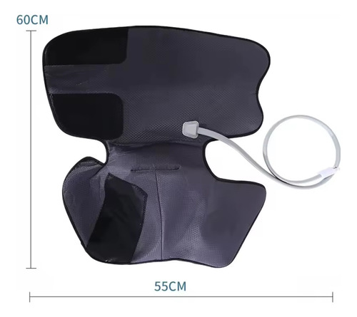 Bota Massageadora 3dx Drenagem Linfática E Circulação Sanguínea Compressão Sequencial Para Pernas E Pés Com Aquecimento - Super Simples E Fácil De Usar