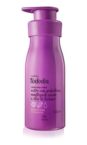 Crema Para Cuerpo Ciruela Y Flor De Vainilla 400 Ml Natura