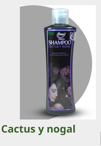 Shampoo De Cactus Y Nogal