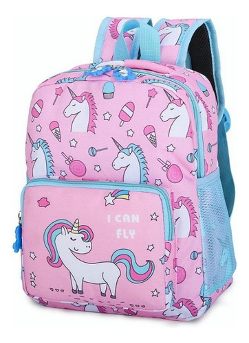 Mochila Preescolar Unicornio Jardín Kindergarden Niños