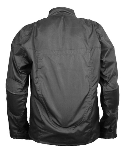 Campera Moto Rompeviento Impermeable - Urbano Positive Rife Gris Oscuro Trucker Liso Impermeable L