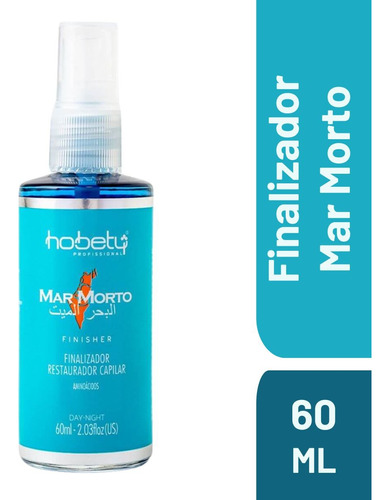 Finalizador Hobety Restaurador Mar Morto 60 Ml Spray Brilho 