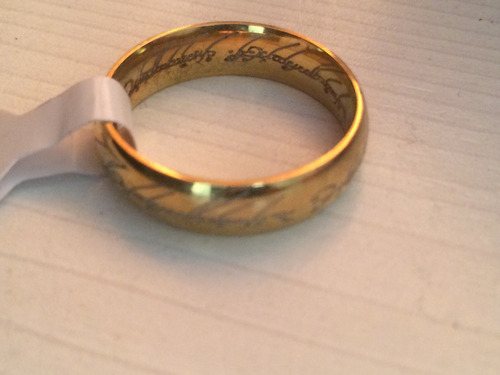 Imagen 3 de 3 de Anillo Unico Lord Of The Ring El Señor De Los Anillos