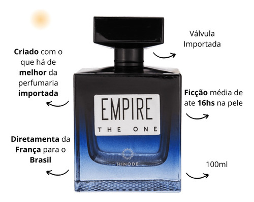 Perfume Masculino Empire The One Deo Parfum - 100ml Envio 24 Horas