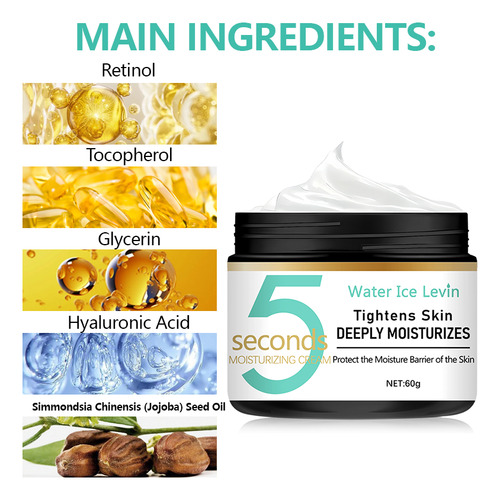 Crema Antiarrugas Reafirmante De 5 Segundos Que Mejora El An