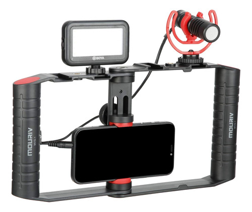 Mouriv Vk-r1-iPhone/android - Kit De Vlogging Compatible Con