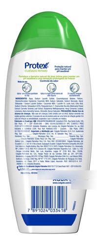 Sabonete Íntimo Fresh Equilibrium Protex Cuidado 200ml