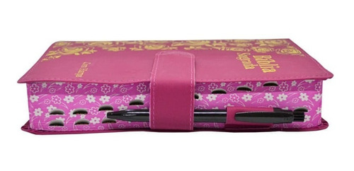 Imagem 6 de 8 de Bíblia Sagrada Rc Letra Hipergigante Pink Feminina