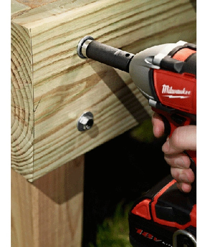Juego Dados De Impacto 1/4 Métrico 12 Pzs Milwaukee 49664301