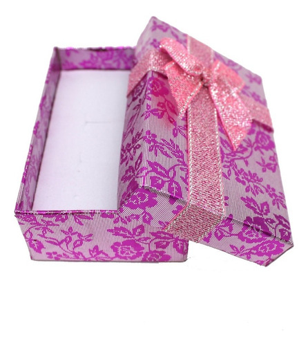 Set 24 Cajas 5x8 Cms Conjunto Joyas Flores Brillantes