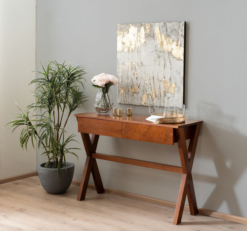 Credenza Moderna Bufetera Aparador Multiusos Para Comedor Color Nogal