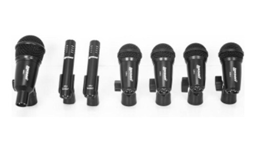 Kit De Microfones Lexsen Para Bateria - Ldk-7 - Ac1617