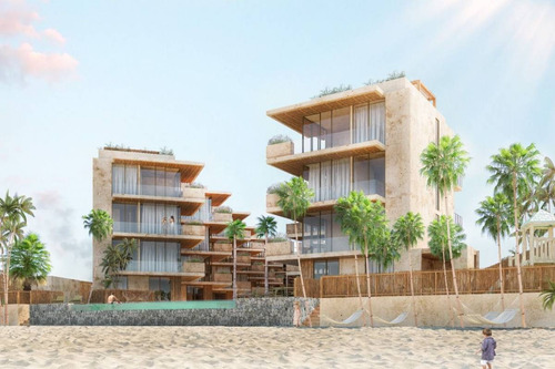 Imagen 3 de 17 de Preventa De Departamentos A Orilla De La Playa, Vista Al Mar En Mazatlán, Sin