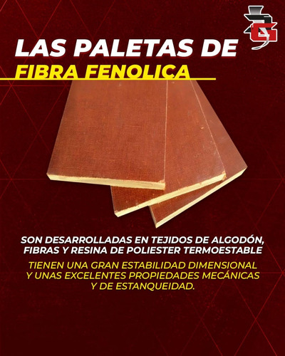 Paletas De Fibra Fenólica