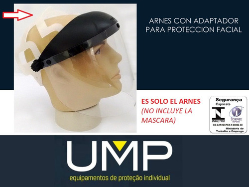 Arnes Con Adaptador Para Proteccion Facial