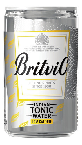 Agua Tonica Low Calories Britvic Lata X 150 Cc 12 X Pack Uk