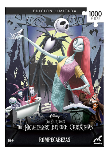 Rompecabezas Jack Skellington Sallly Edicion Limitada