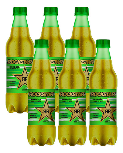 Energizante Rockstar 500 Ml X 6