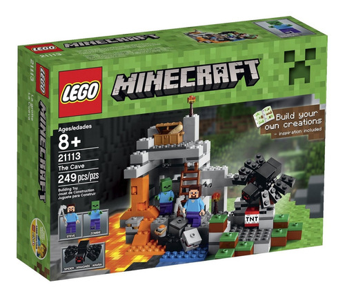 Juguete Lego De Cueva De Minecraft