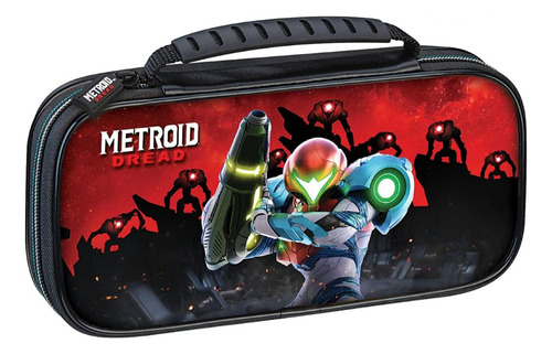 Capa Game Traveler para Switch Super Metroid Color Metroid Super Quality