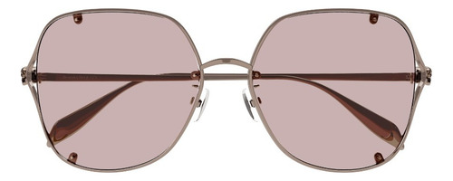 Lentes De Sol Alexander Mcqueen Am0366s Cuadrados