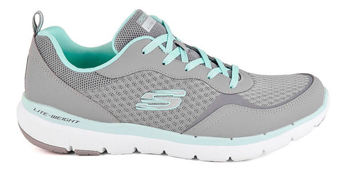 Champion Deportivo Skechers Flex Appeal 3.0 Go Forward Grey